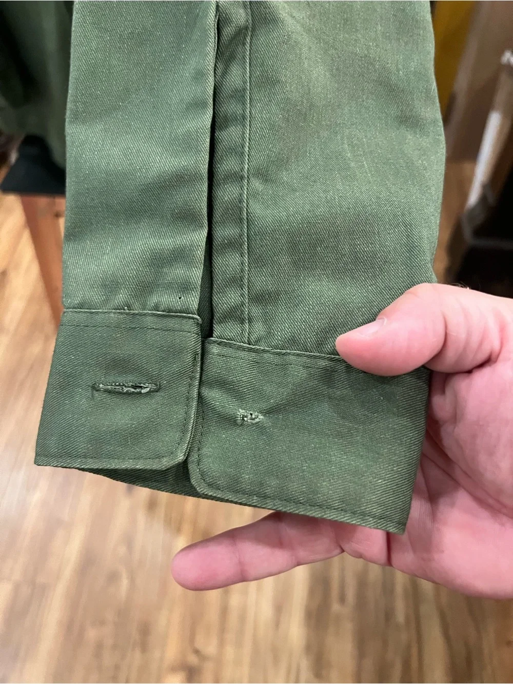 Men's Olive Drab/Green Military Battle Dress Uniform Top